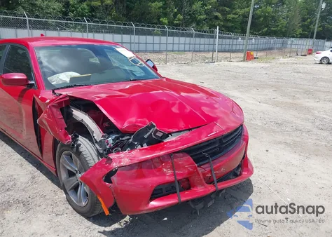 2017 Dodge Charger Sxt Rwd из США, поврежденный, VIN 2C3CDXHG2HH537413